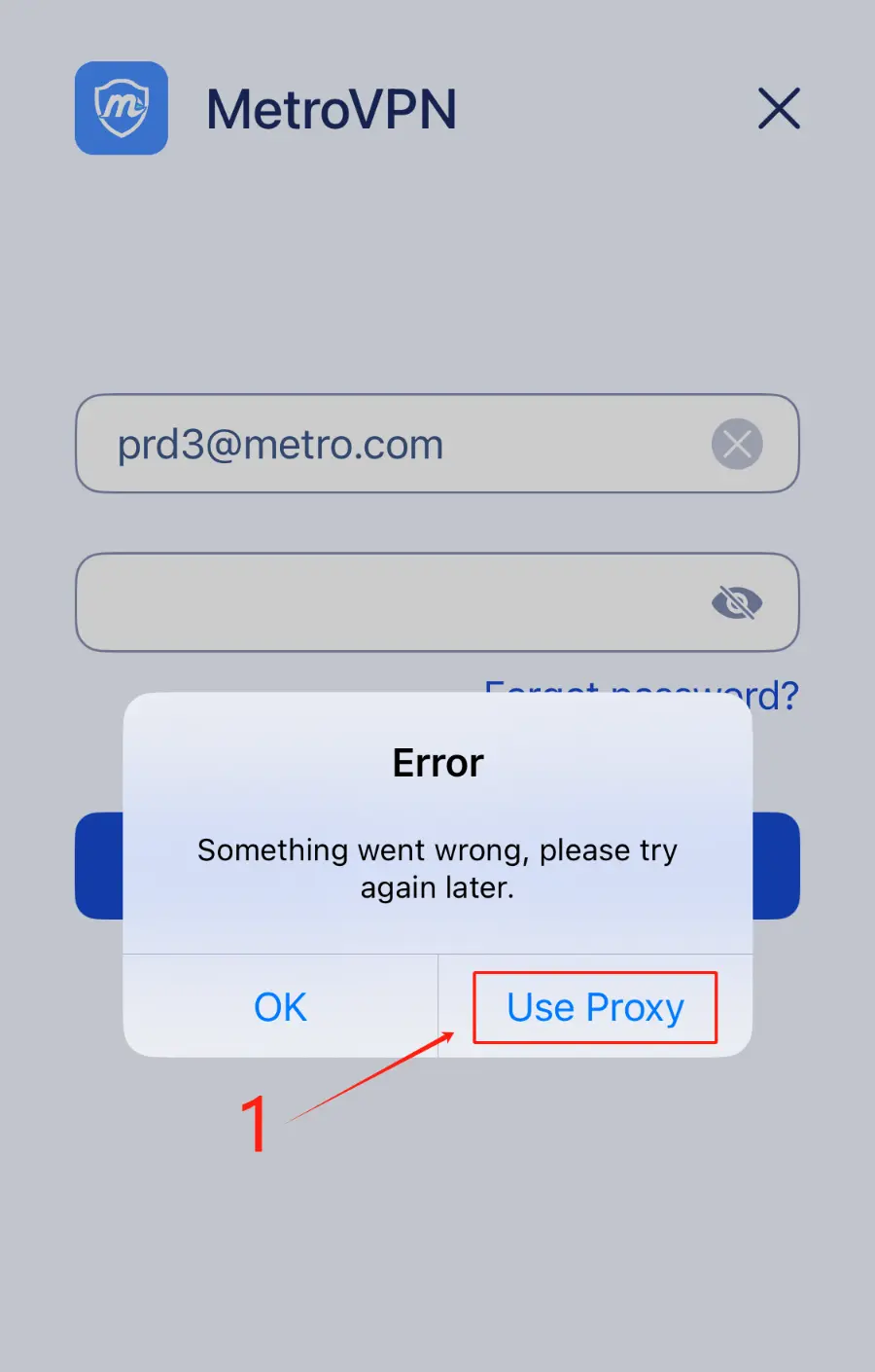 Go to the payment page.